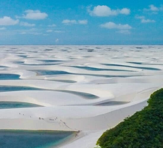 Panorama des Lençóis Maranhenses